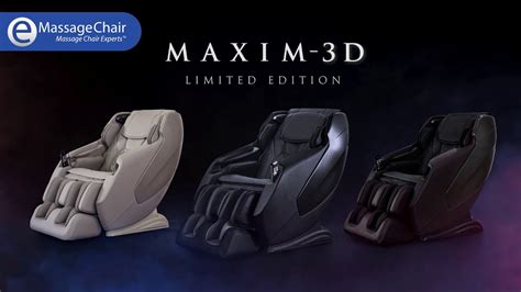 Osaki Os Maxim 3d Le Massage Chair Youtube