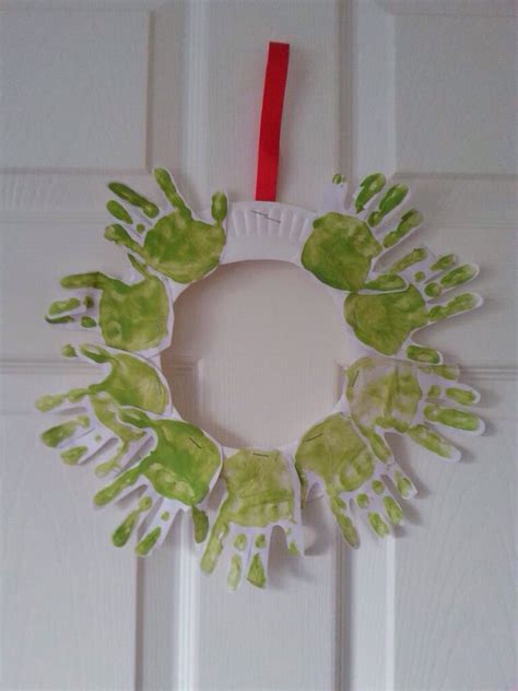 Christmas Hand Wreath Wreaths Hoop Wreath Christmas