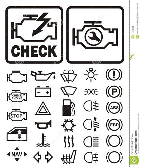 Car Light Symbols Car Dashboard Warning Lights The Complete Guide