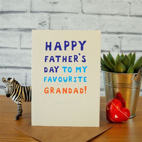 Grandad Fathers Day Card Funny Fathers Day Card For Grandpa Etsy Uk