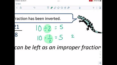 Math Salamanders Dividing Fractions Sheet 1 Youtube