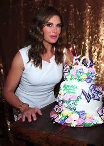 Brooke Shields Celebrates Her 50th Birthday At Refinery Rooftop Bar