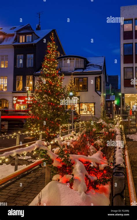 Christmas Decorations Reykjavik Hi Res Stock Photography And Images Alamy