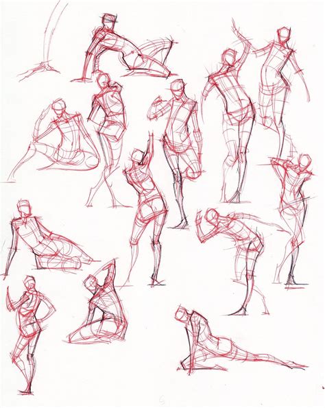 News Recent Sketches Figure Drawing Reference