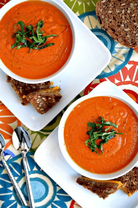 Bottle of tomato juice, the best you can lay your hands on. Dreamy Vegan Tomato Soup | Recipe | Vegan tomato soup, Food, Food recipes