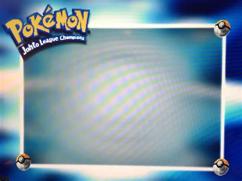 Pokemon Johto League Champions Title Card Blank Template Imgflip