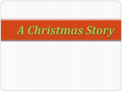 Ppt A Christmas Story Powerpoint Presentation Free Download Id2530565