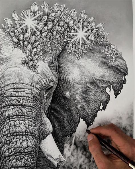 Artist Spends Hours Recreating The Beauty Of Nature With Millions Of