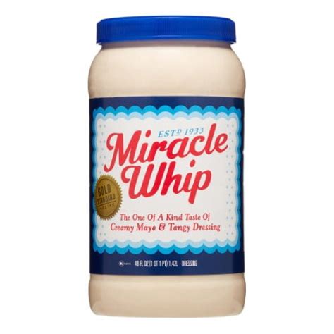 Kraft Miracle Whip Dressing 48 Fl Oz Jar Pack Of 2