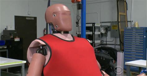 Crash Test Dummies May Get Heavier To Protect Heavier Americans Cbs News