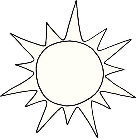 Best Sun Clipart Black And White Pictures Illustrations Royalty Free