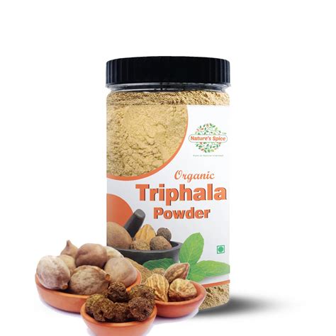Natures Spice Organic Triphala Powder 250gm Nature Spice