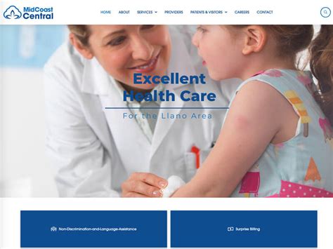 MidCoast Medical Center Central Web Design Ranch House Designs Inc