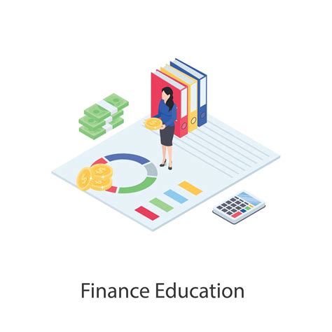 Financial Education And Reporting 2713426 Vector Art At Vecteezy