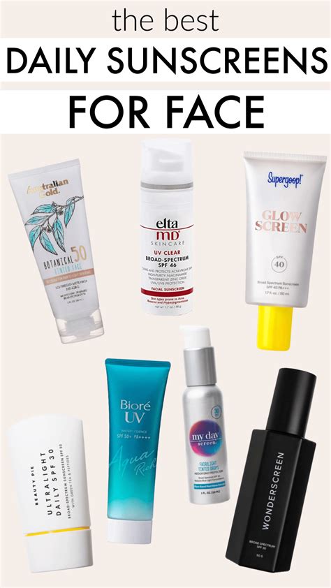 The Best Daily Sunscreens For Face Meg O On The Go