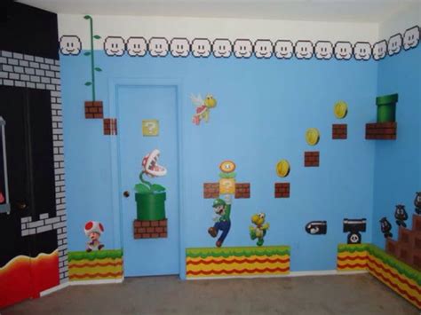 Super Mario Brothers Bedroom Decor 5 Small Interior Ideas