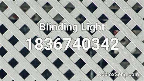 Blinding Light Roblox Id Roblox Music Codes