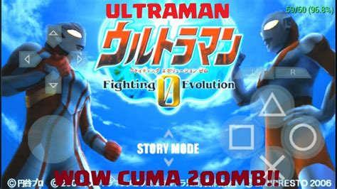 Download Game Ppsspp Ultraman Fighting Evolution 3 Ukuran Kecil