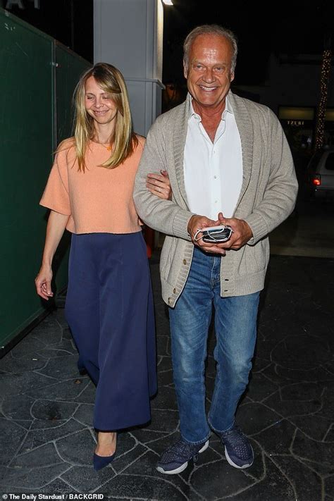 Kelsey Grammer 66 Steps Out With Wife Kayte Walsh 40 After Frasier Revival Readsector Female