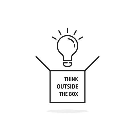 Think Outside The Box Illustrations Royalty Free Vector Graphics