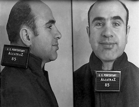 Al Capone Mugshot Rare Photo Alcatraz Prison Photograph Chicago Mafia