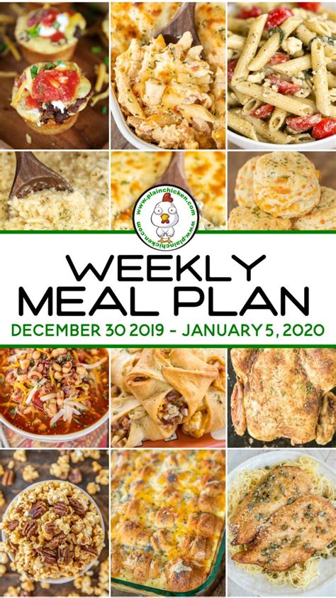 Oct 29, 2020 · hawaiian chicken: Weekly Meal Plan | Plain Chicken® | Meals for the week ...