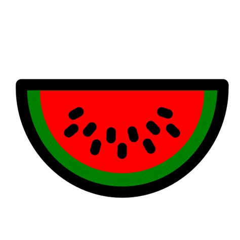 Watermelon Icon 1 Free Svg