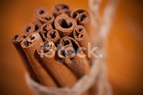 Cinnamon Sticks Bundle Stock Photo Royalty Free Freeimages