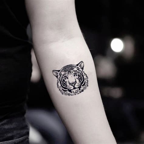 Small Tiger Tattoo For Women