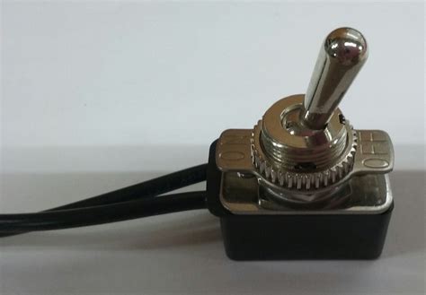 Toggle Switch Single Pole On Off Wire Leads