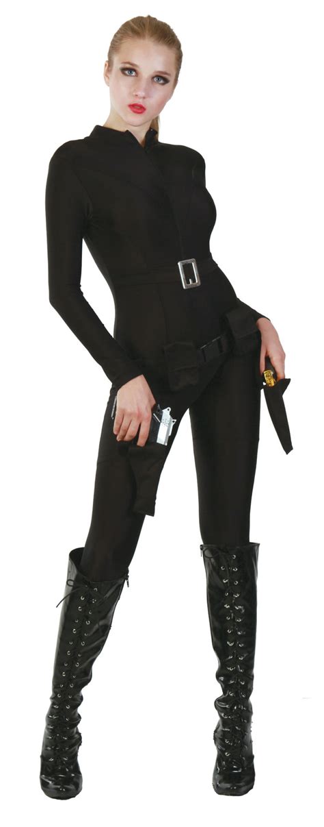 Spy Secret Service Jumpsuit Costume Medium Party Supplies Online