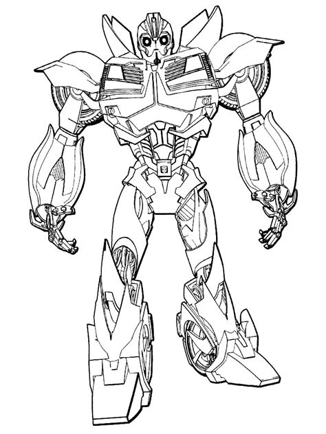 Transformers Prime – dibujos animados infantiles, para colorear