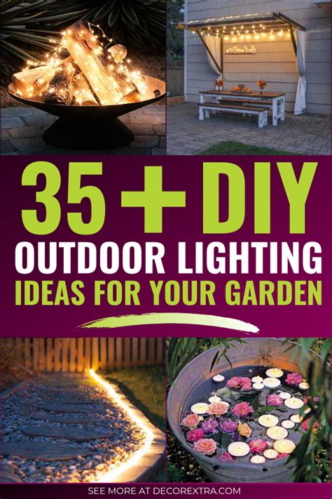 35 Amazing Diy Outdoor Lighting Ideas For The Garden