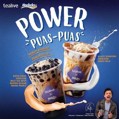 You may click to enlarge the menu. Ramadan inspired milk tea from Tealive, Chatime | Mini Me ...
