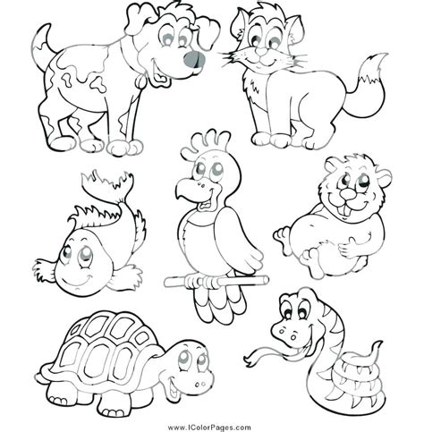 Pet Coloring Pages At Free Printable Colorings Pages