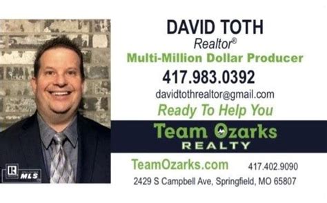 David Toth Realtor® Springfield Mo Alignable