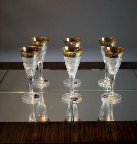 Moser Splendid Set Of Drinking Glasses Mid Century Objects Art Furniture