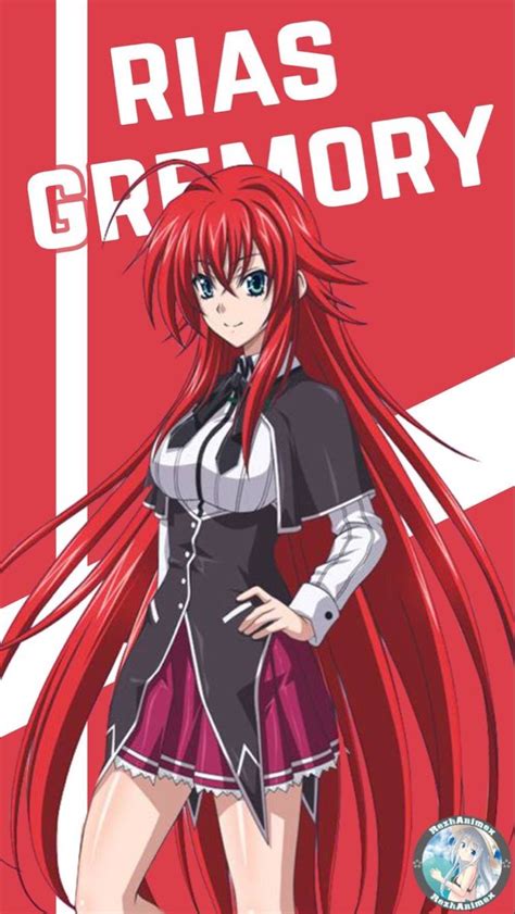 Rias Gremory Wallpaper Highschool Dxd Pelo Rojo Anime Personajes De