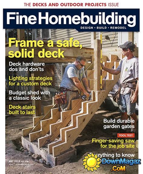 Fine Homebuilding May 2016 Download Pdf Magazines Magazines