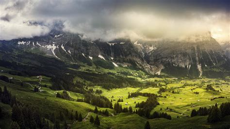 Wallpaper Mountains Landscape Switzerland Hd Nature