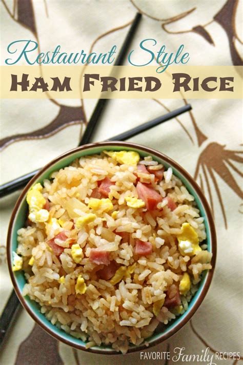 Indian restaurant style curry is all about prep and technique. Restaurant Ham Fried Rice