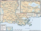 Usa Map Of Louisiana | Paul Smith