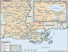 Usa Map Of Louisiana | Paul Smith
