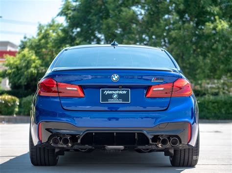 Bmw claims it's 230 pounds lighter than the m5 competition and that it's the quickest and most powerful production car in the company's history. 2019 BMW M5 Competition in Marina Bay Blue Metallic - New ...