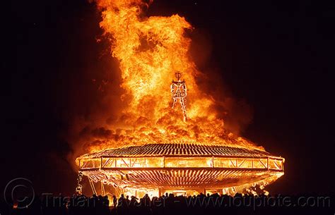 Burning Man The Man Burns