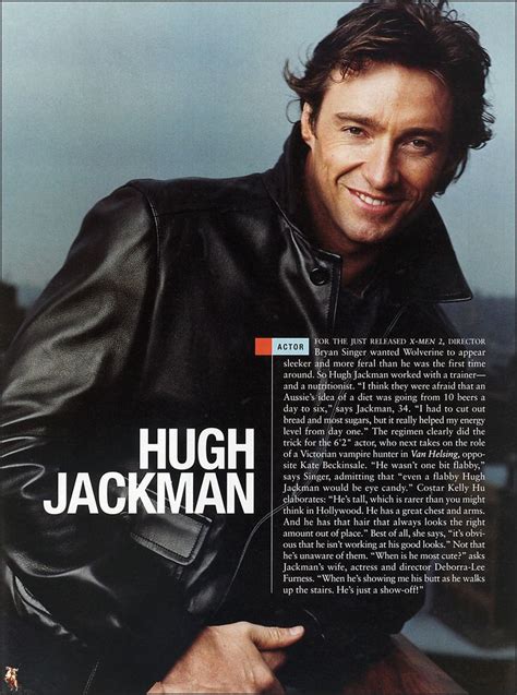 Hugh Jackman Hugh Jackman Jackman Bryan Singer