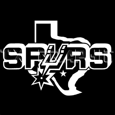 Including transparent png clip art, cartoon, icon, logo, silhouette, watercolors, outlines, etc. Decal for SAN ANTONIO SPURS BASKETBALL Sticker Texas State ...