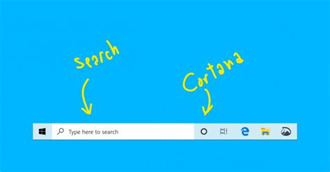 Cortana And Search Bar Merge Back Microsoft Community