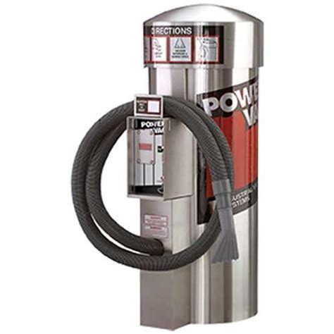 And because the trash container is transparent, it lets you know when it's full, ideal for both wet and dry dirt. GinSan 140001 IVS Power Vac | Car Wash Power Vacuum Systems