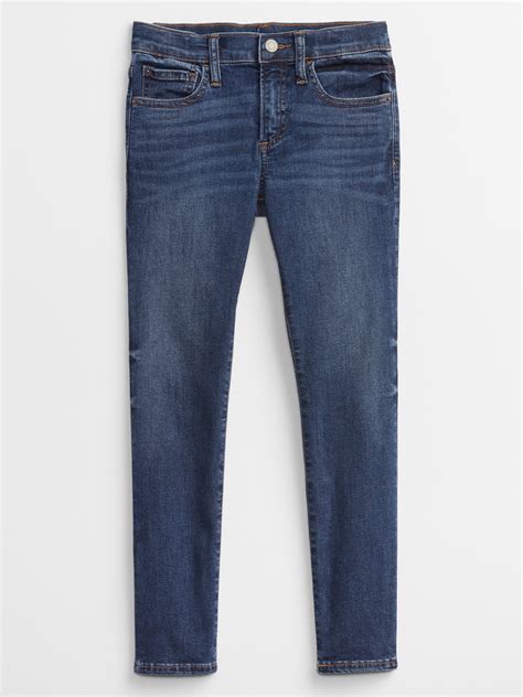 Kids Skinny Jeans With Washwell Gap Factory